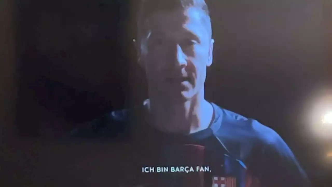 FC Bayern: DAZN-Zuschauer verwundert: Was sollte deutsche Barca-Werbung?