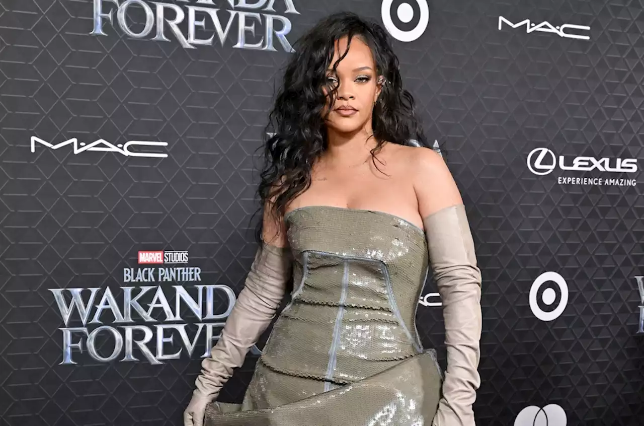 Rihanna’s ‘Black Panther: Wakanda Forever’ Red Carpet Glam Included These Fenty Beauty Products: Shop the Look