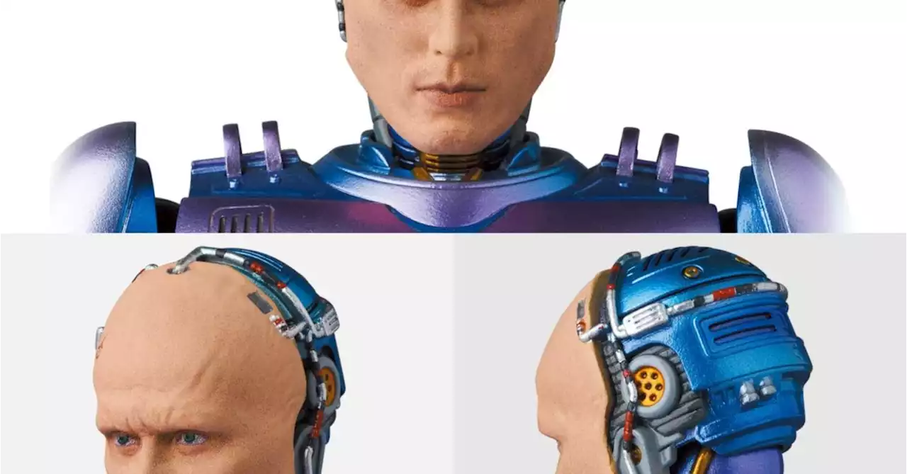 Medicom Debuts Unmasked RoboCop 2 Alex Murphy MAFEX Figure