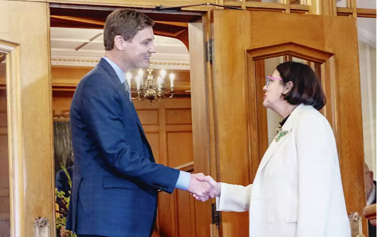 Lieutenant governor formally asks David Eby to form government