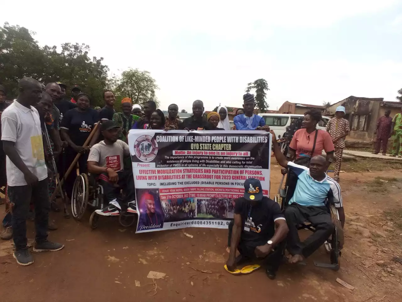 Oyo 2023: We will support party that recognises us - Persons with disabilities