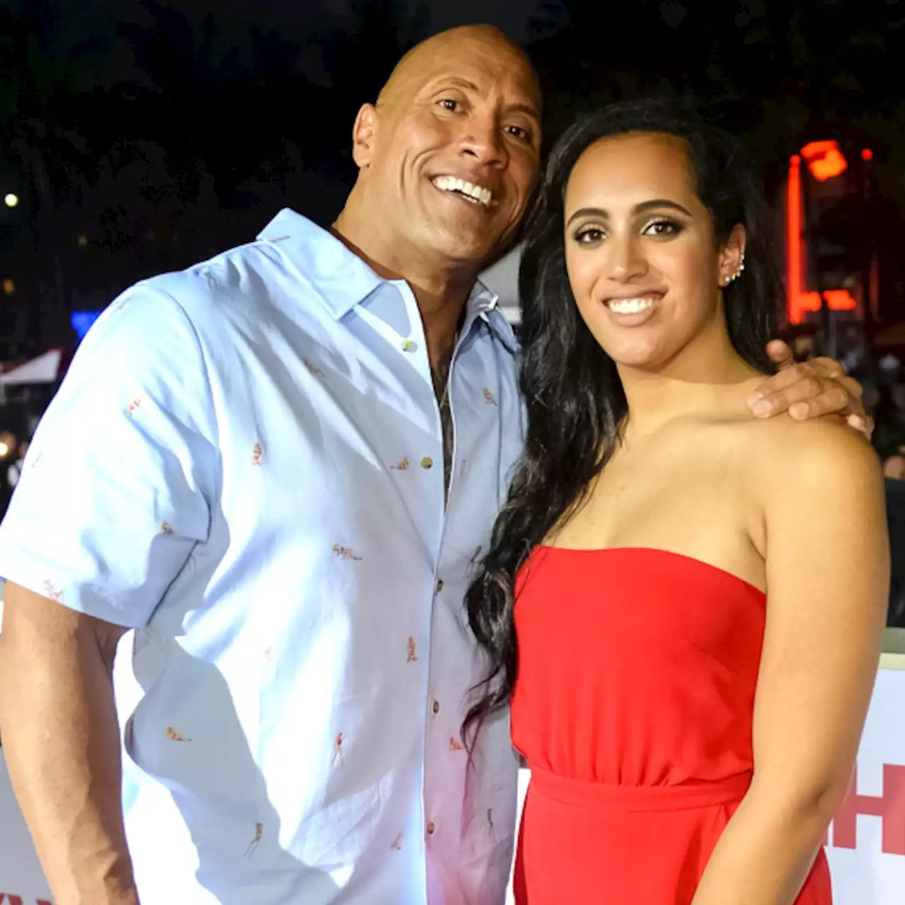 Dwayne Johnson's Daughter Simone Officially Makes Her WWE Debut - E! Online