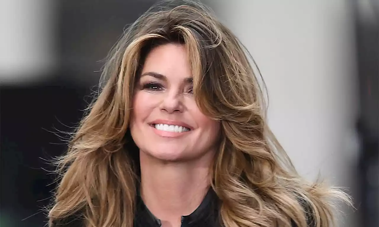 Shania Twain is the ultimate bombshell as she poses in just a cowboy hat