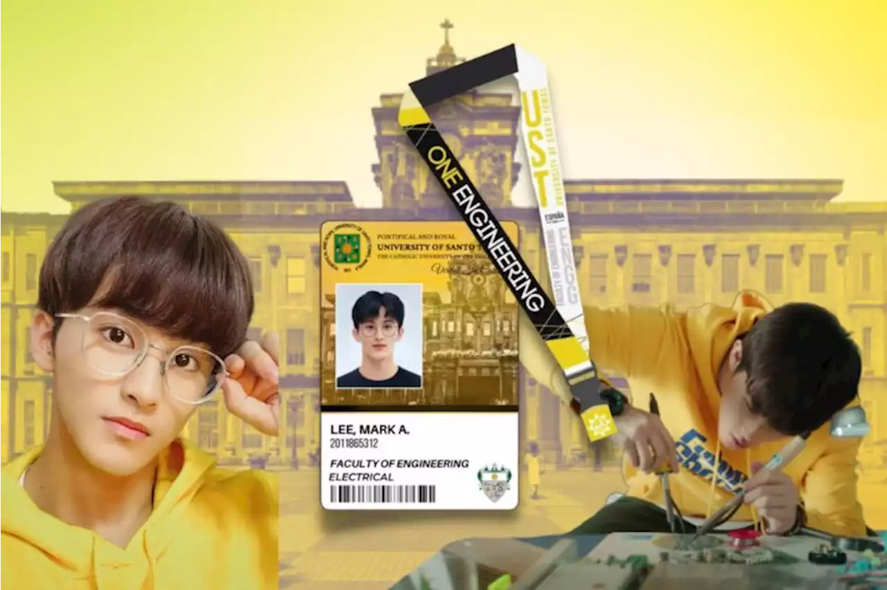 ‘Thomasian era’: NCT’s Mark Lee spotted in UST electrical engineering dept's poster