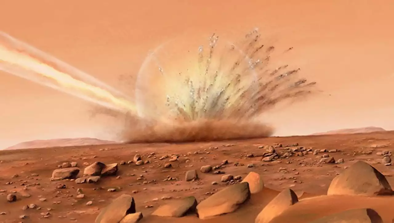 Mars : la NASA annonce la découverte du plus gros impact de météorite jamais détecté sur une planète