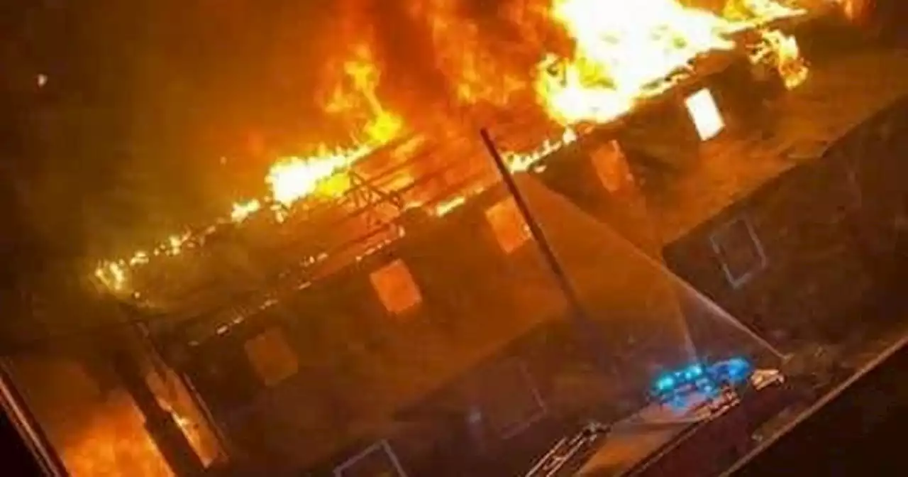 Huge Preston church fire as road closed and smoke seen for miles - live