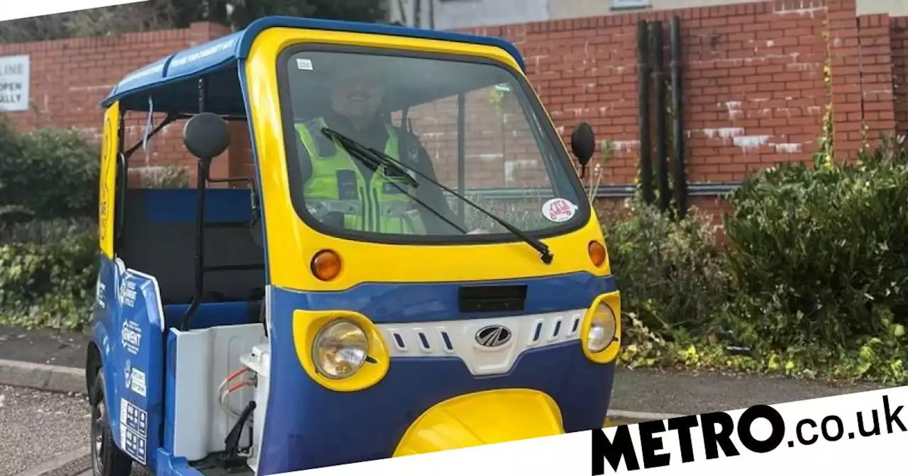 Police spend £40,000 on tuk-tuks to fight crime in Wales