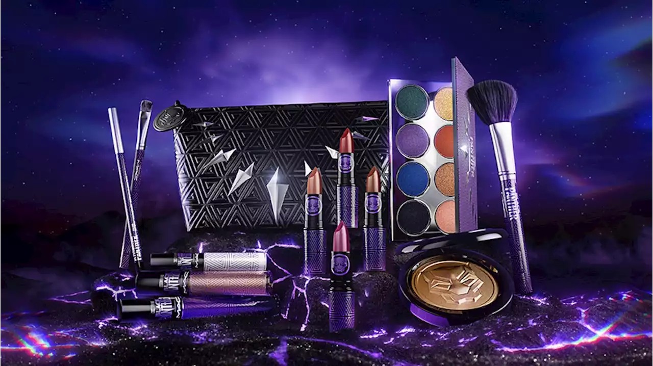 MAC Cosmetics And Marvel Teamed Up For A Supercharged Black Panther Makeup Collection