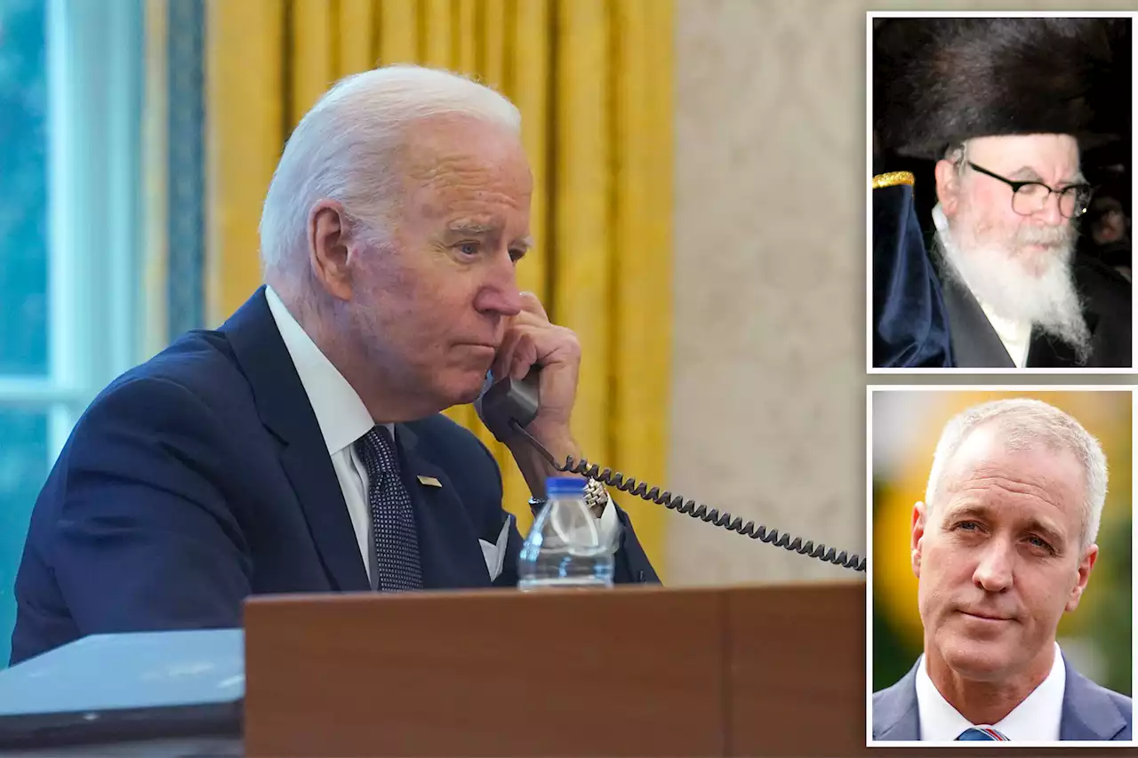 Biden offers New York rabbi ‘open door’ to boost Sean Patrick Maloney’s re-election bid: report