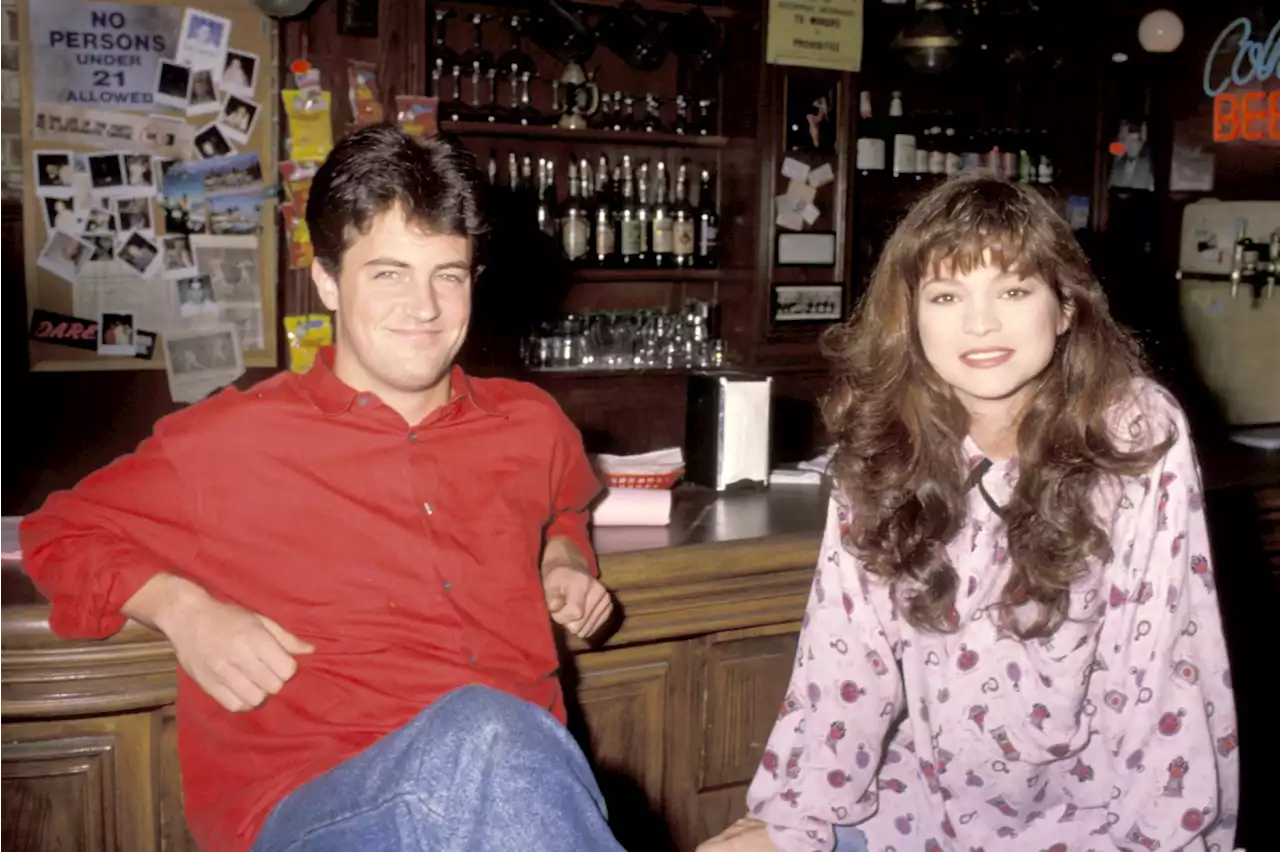 Matthew Perry Made Out With Valerie Bertinelli Right Next to Eddie Van Halen (Who Was Passed Out at the Time)