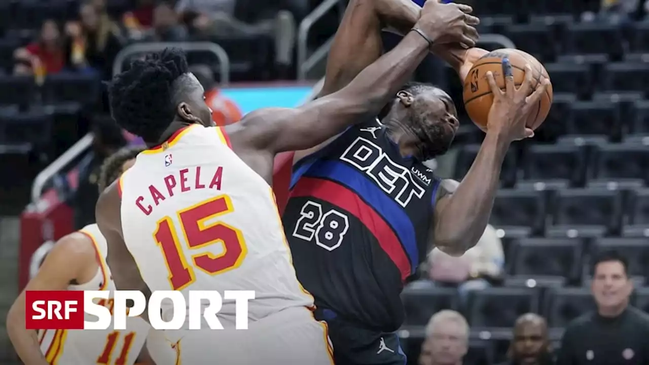 News aus den US Sports - Capela jubelt mit den Hawks zum 3. Mal diese Saison