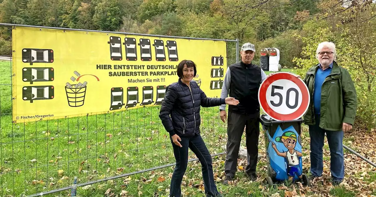 A6 bei St. Ingbert: „5-Liter-Kanister mit Urin“ – Rentner pflegen Autobahn-Parkplatz mit Leidenschaft