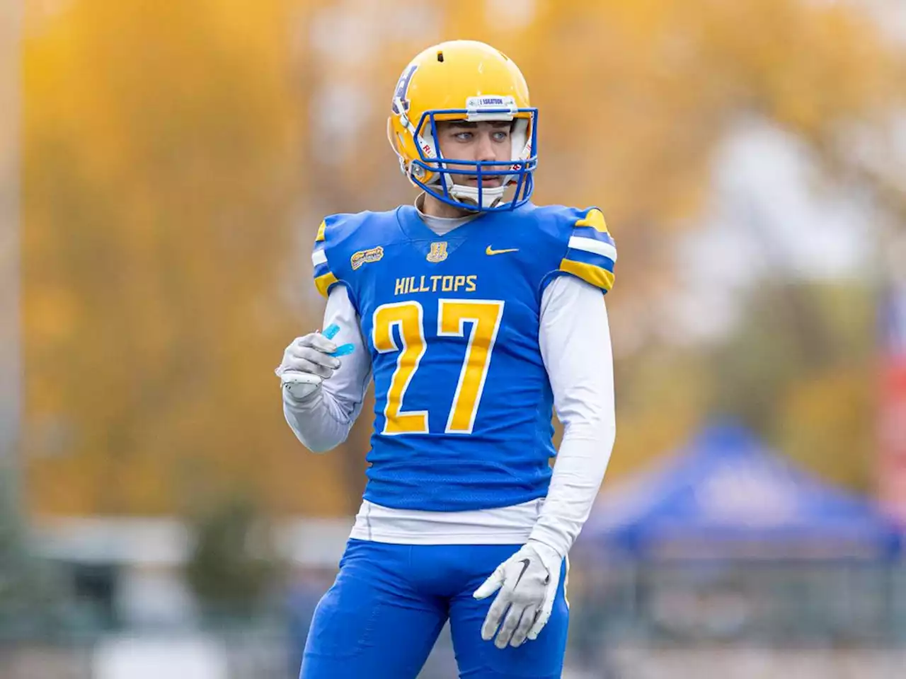 'No regrets': Former receiver Gilewicz settled into defensive role on Saskatoon Hilltops