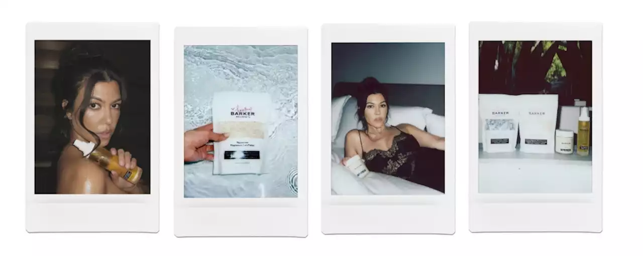 Barker Wellness and Kourtney Kardashian Barker Team Up to Launch Bath Products