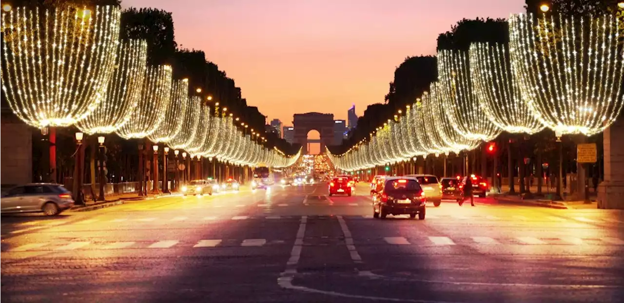 Champs-Élysées Holiday Lights to Shine for Shortened Hours