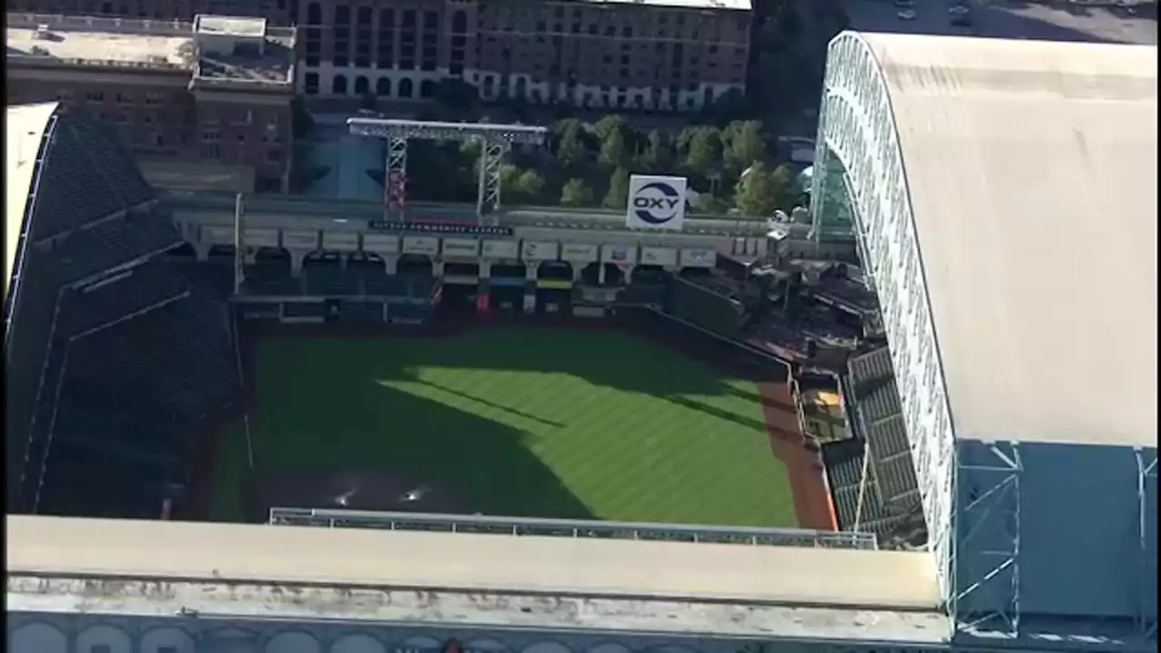 Minute Maid Park's roof will be closed for World Series opener