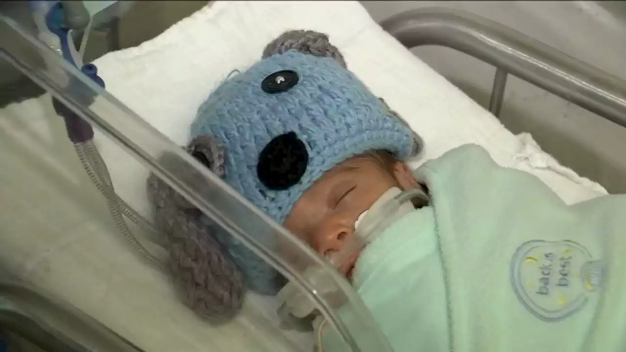 Dozens of babies celebrate 1st Halloween at NYU Langone Hospital Long Island