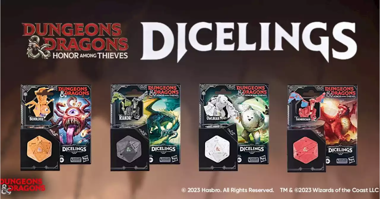 Hasbro Debuts Dungeons & Dragons Transforming D20 Dicelings