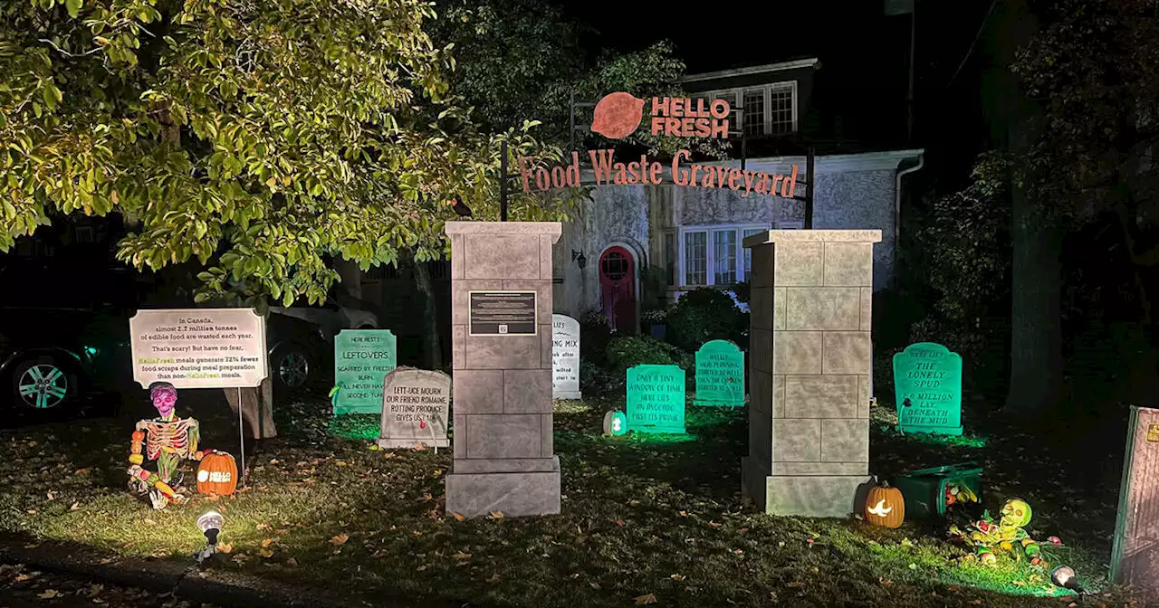 This spooky graveyard that just popped up in Toronto is way more than Halloween decor