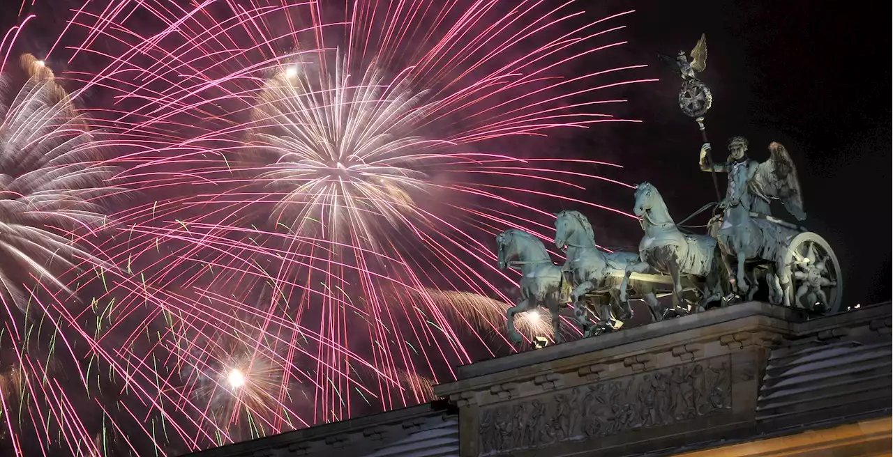 Silvesterfeier 2022 am Brandenburger Tor wieder mit Publikum