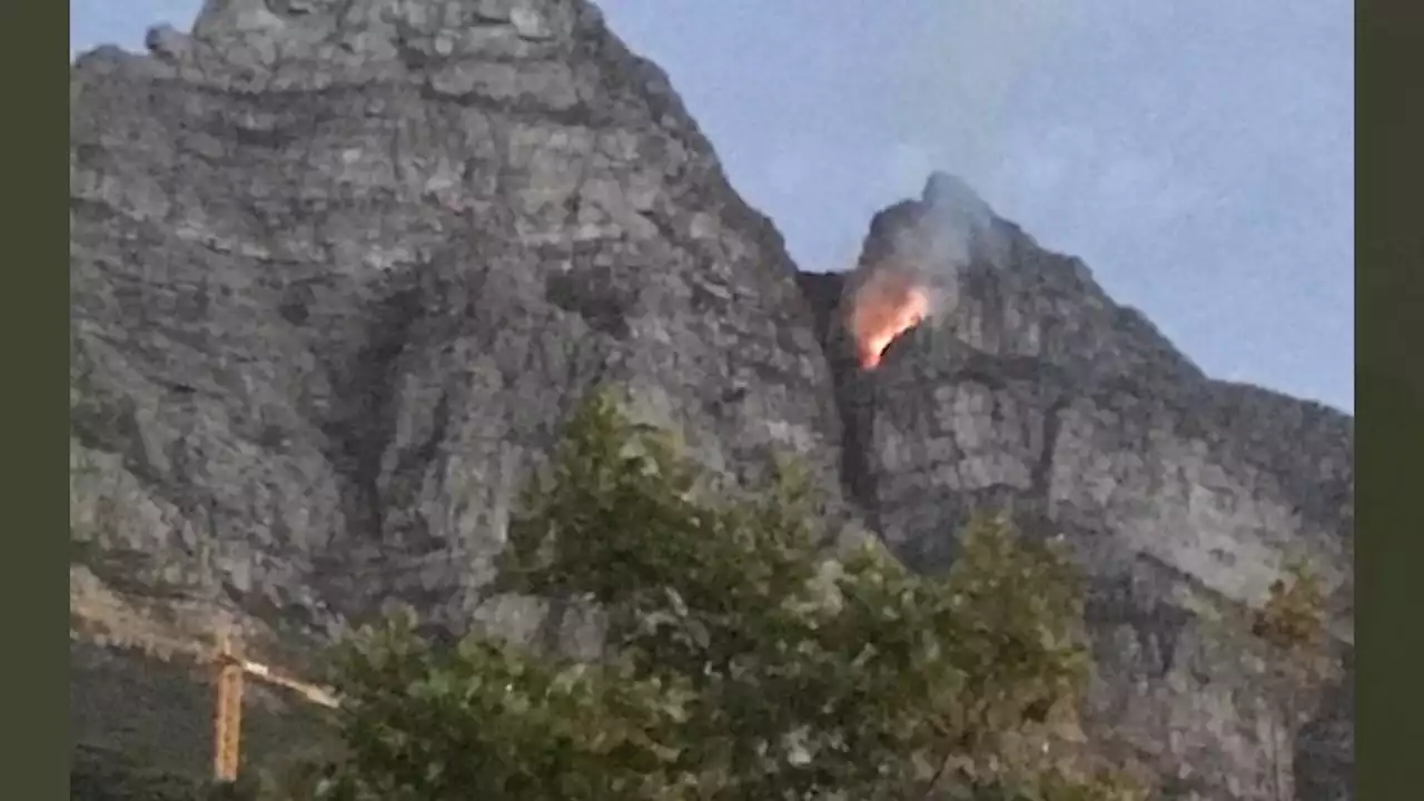 UPDATE: Fire on Table Mountain, area is inaccessible and dangerous