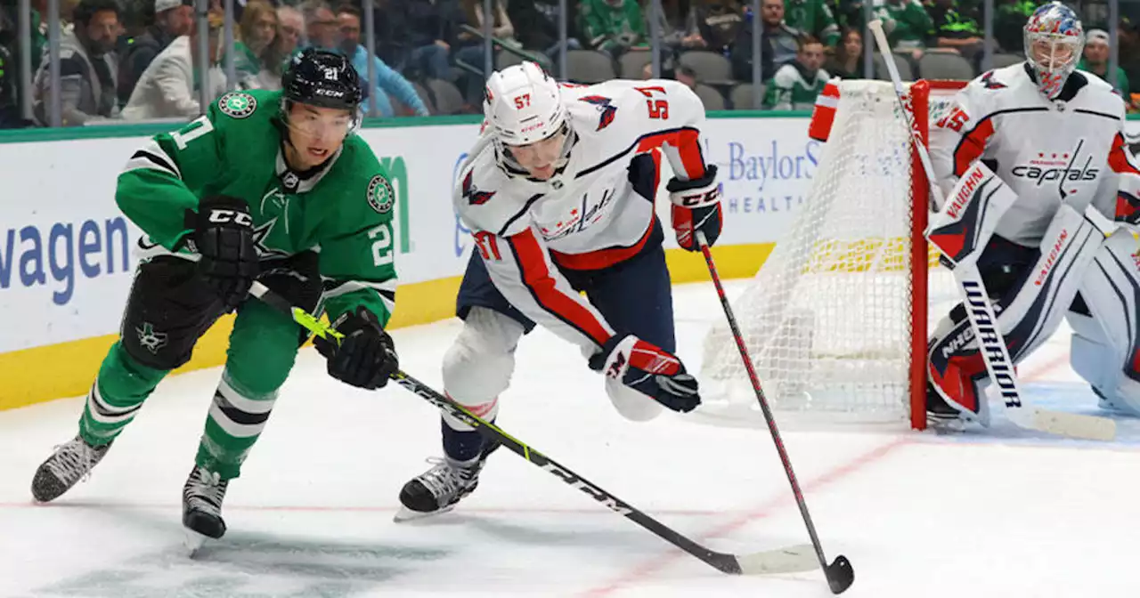 Kiviranta's flashy goal, Oettinger help Stars beat Caps 2-0