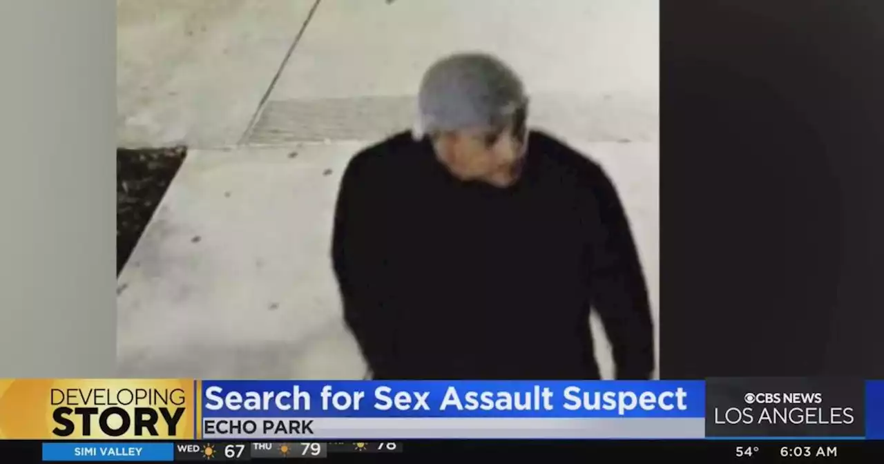 LAPD arrest suspect who sexually assaulted woman inside of her Echo Park apartment