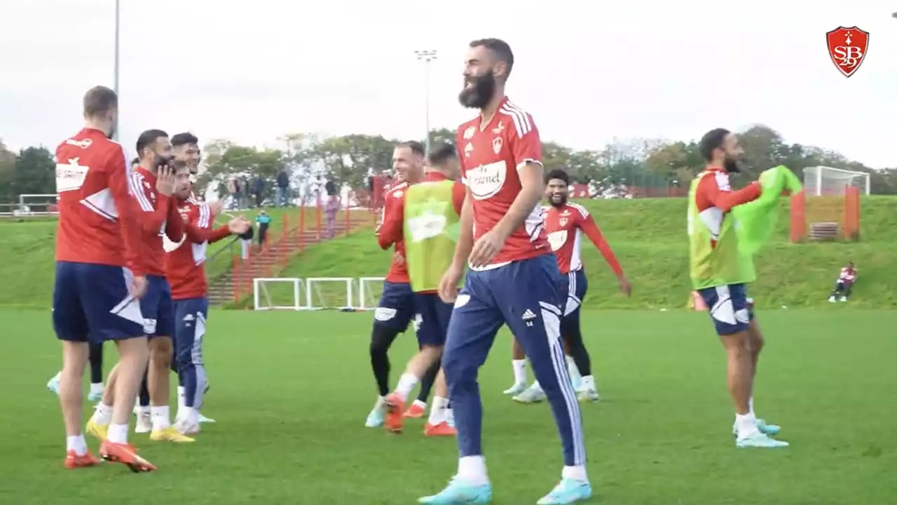 Benoît Paire s'entraîne avec le Stade Brestois et surprend tout le monde avec ses frappes exceptionnelles