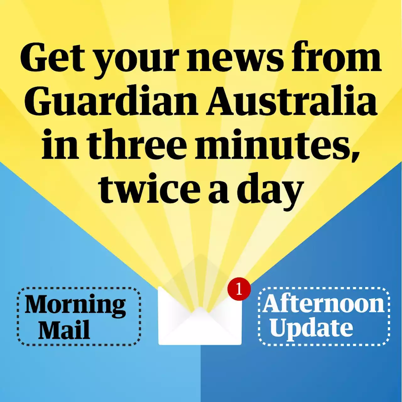 Guardian Australia newsletters: Sign up for our free email newsletters