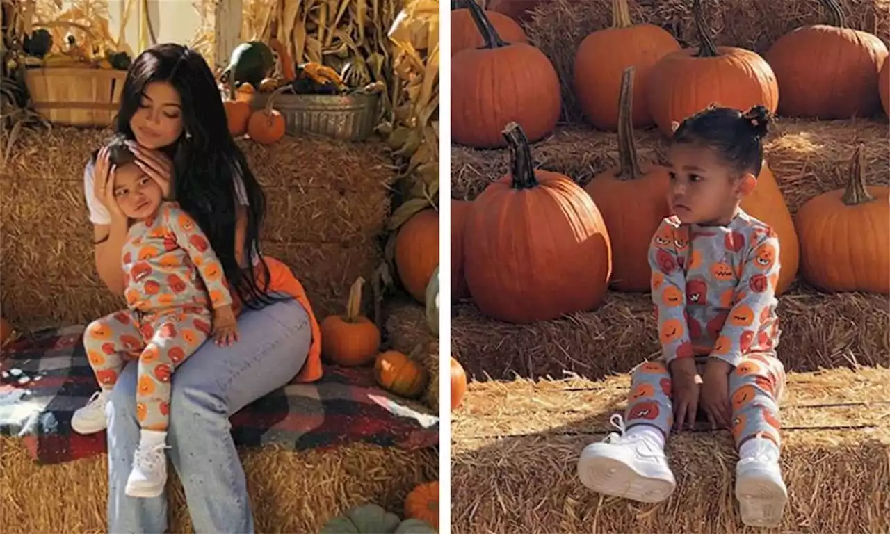 14 cutest pumpkin patch photos from celebrity parents: Kylie Jenner, Victoria Beckham, more