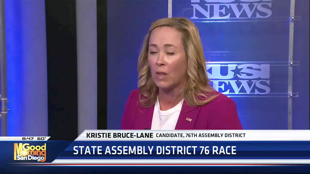 Kristie Bruce-Lane promises to fight increased criminal activity and low literacy rates -