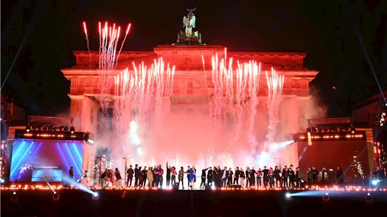 Silvesterfeier 2022 am Brandenburger Tor wieder mit Publikum