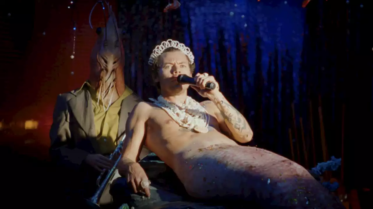 Harry Styles Becomes The Squid Man Of Our Nightmares In New Video