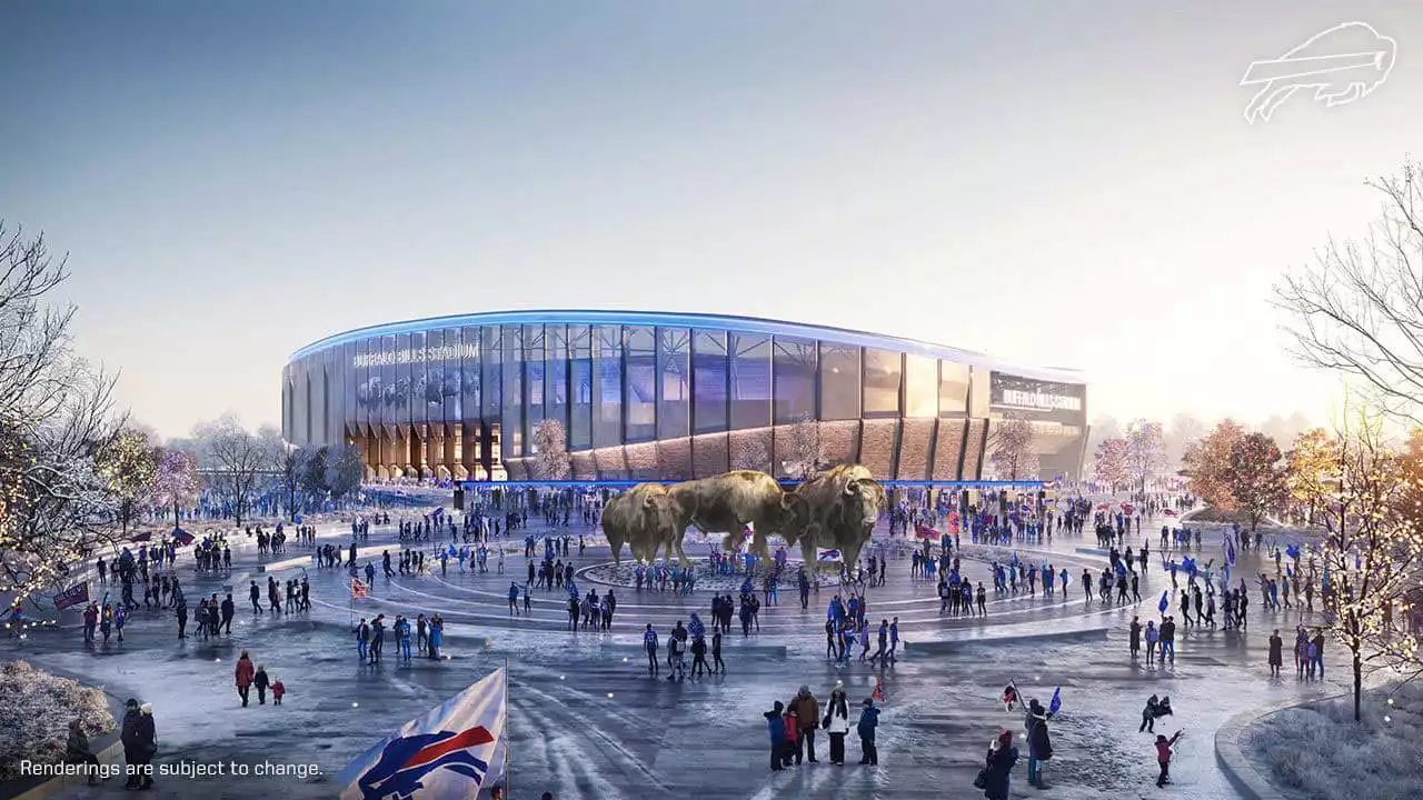 Buffalo Bills Unveil First Design Images of Their New $1.4 Billion Stadium