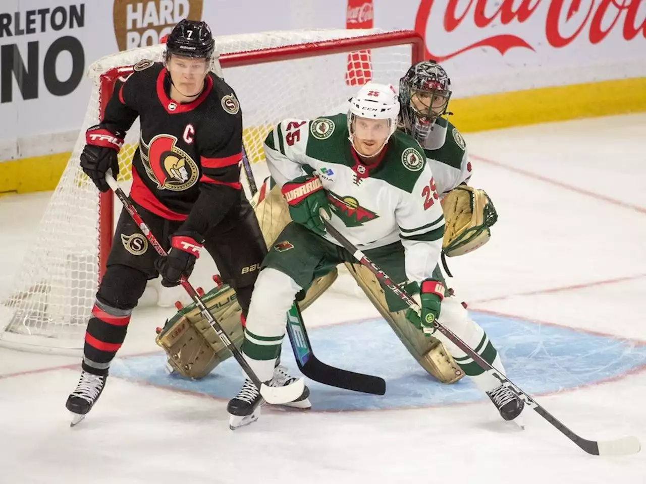 Winning streak halted: Ottawa Senators come up short in 4-2 loss against Minnesota Wild