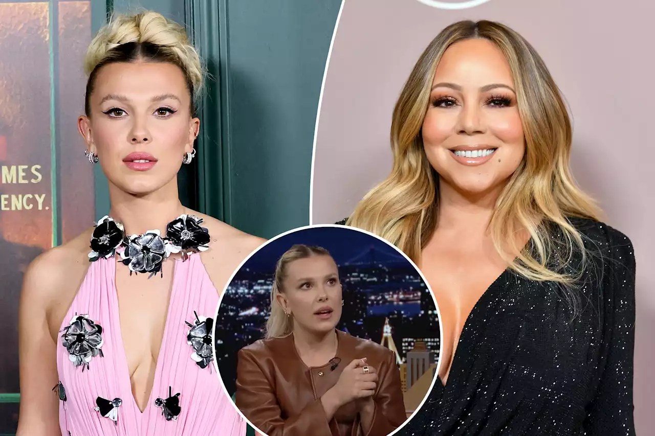 ‘Stranger Things’ star Millie Bobby Brown teases potential music collab with Mariah Carey