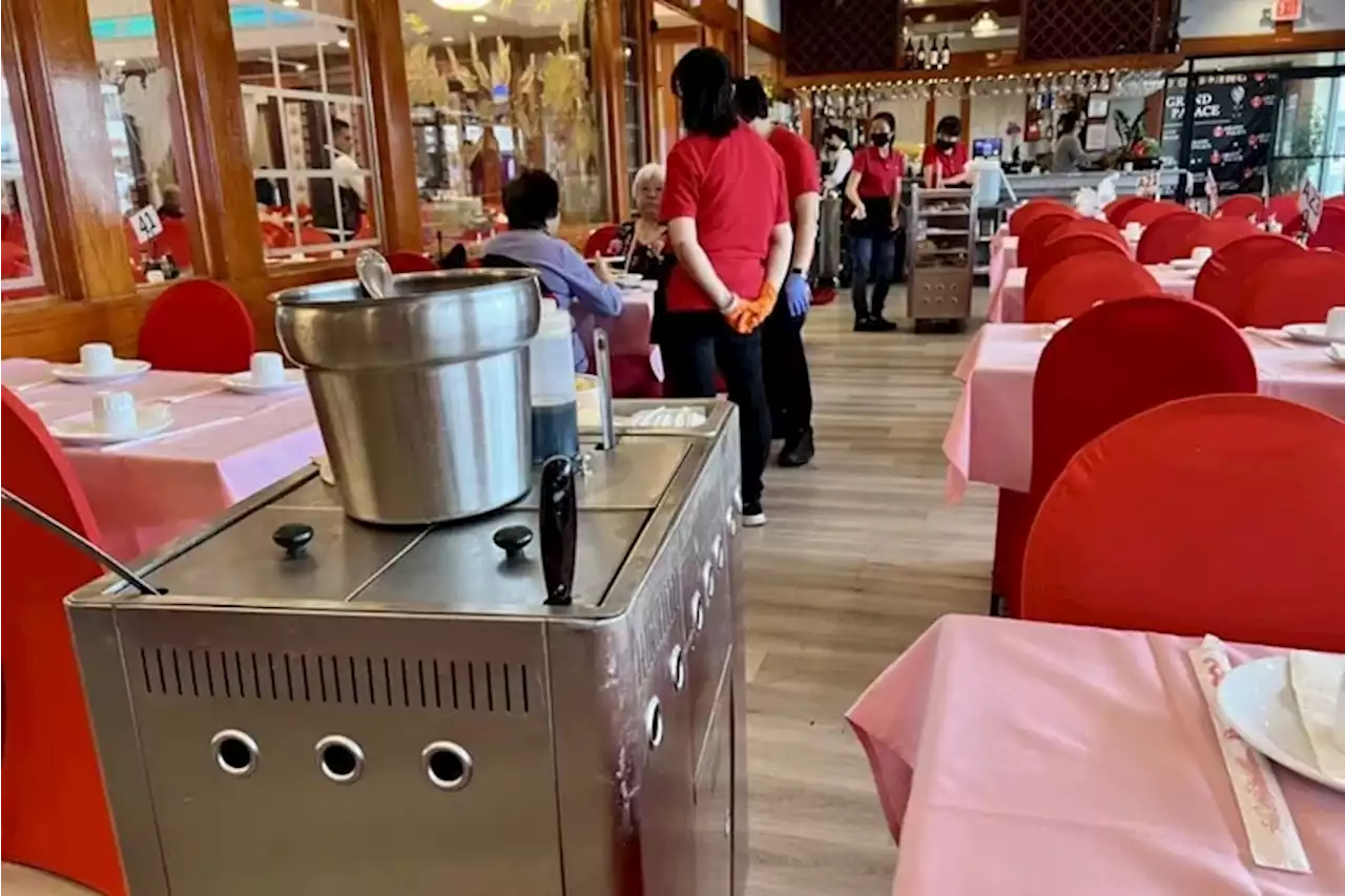 Follow the dim sum carts at the huge Grand Palace in South Philadelphia