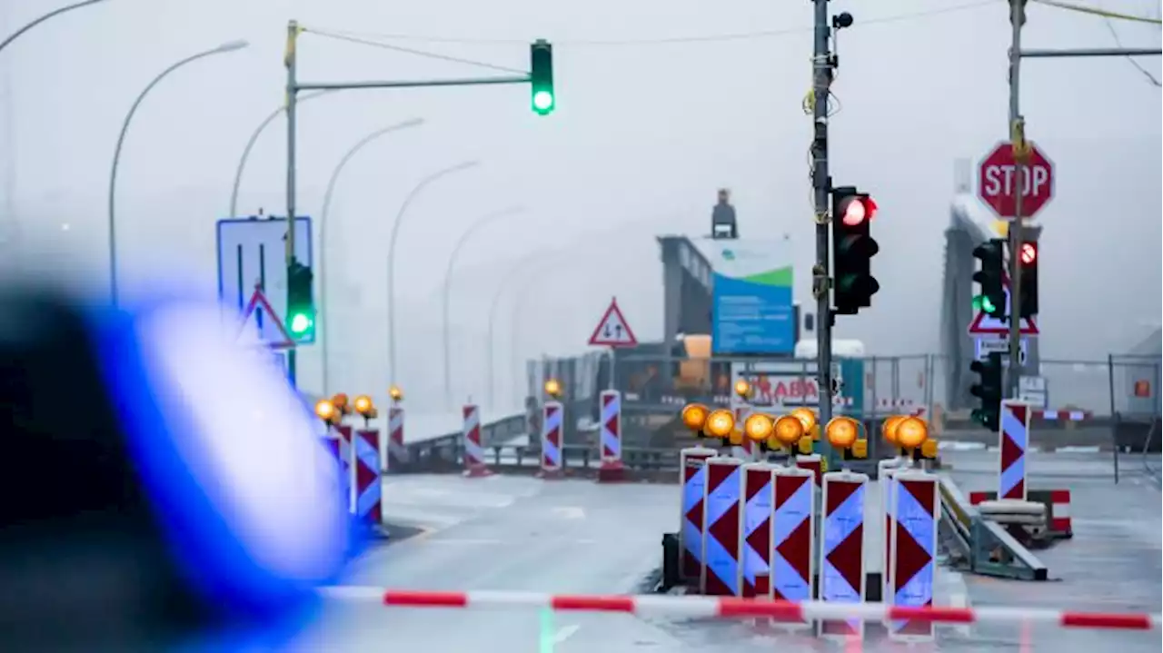 Elsenbrücke bis Montag für Kfz-Verkehr gesperrt