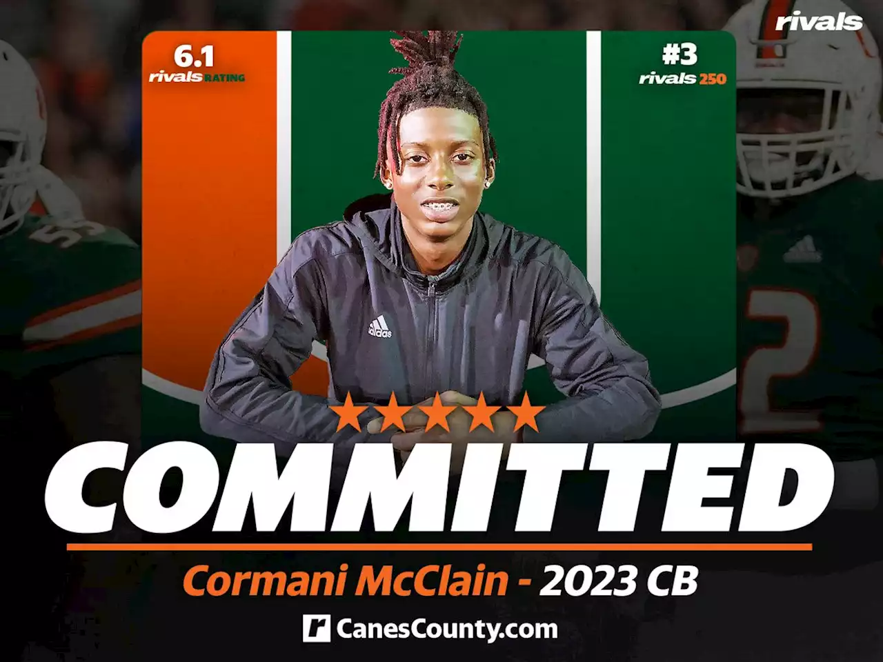 Rivals.com - Commitment Breakdown: Five-star CB Cormani McClain commits to Miami