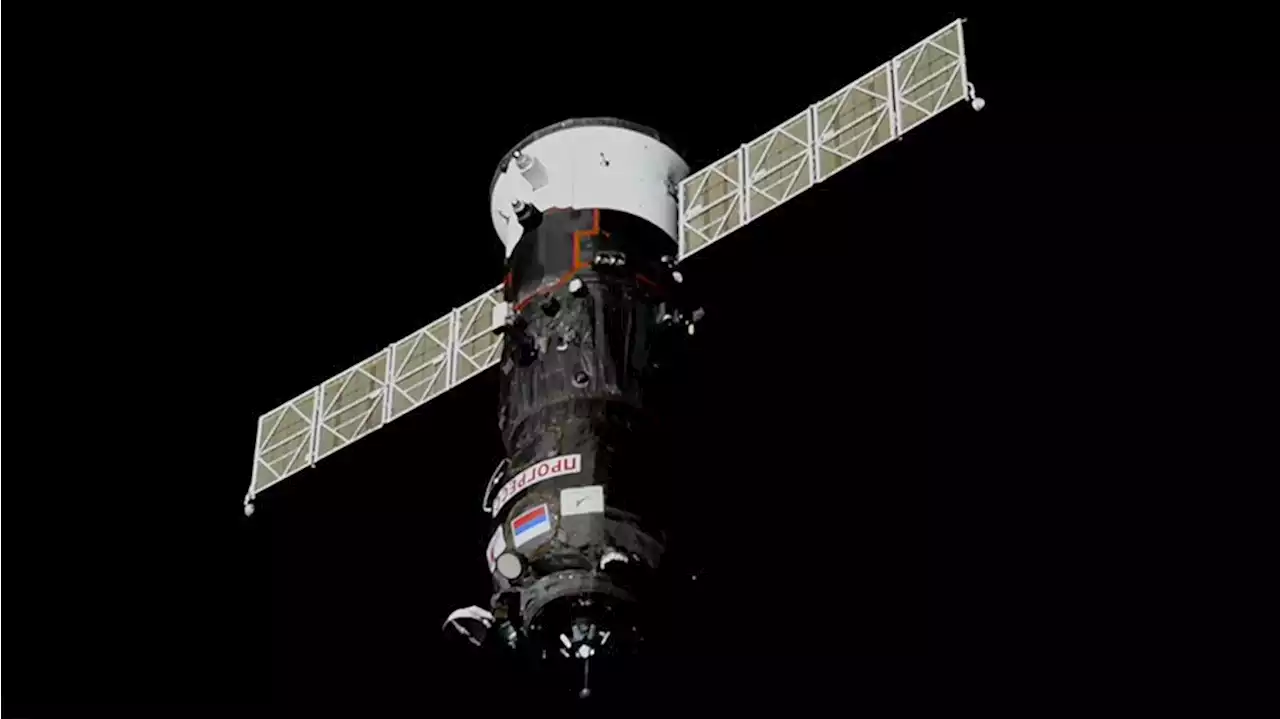 Russian Space Freighter With Three Tons of Cargo Docks to Station