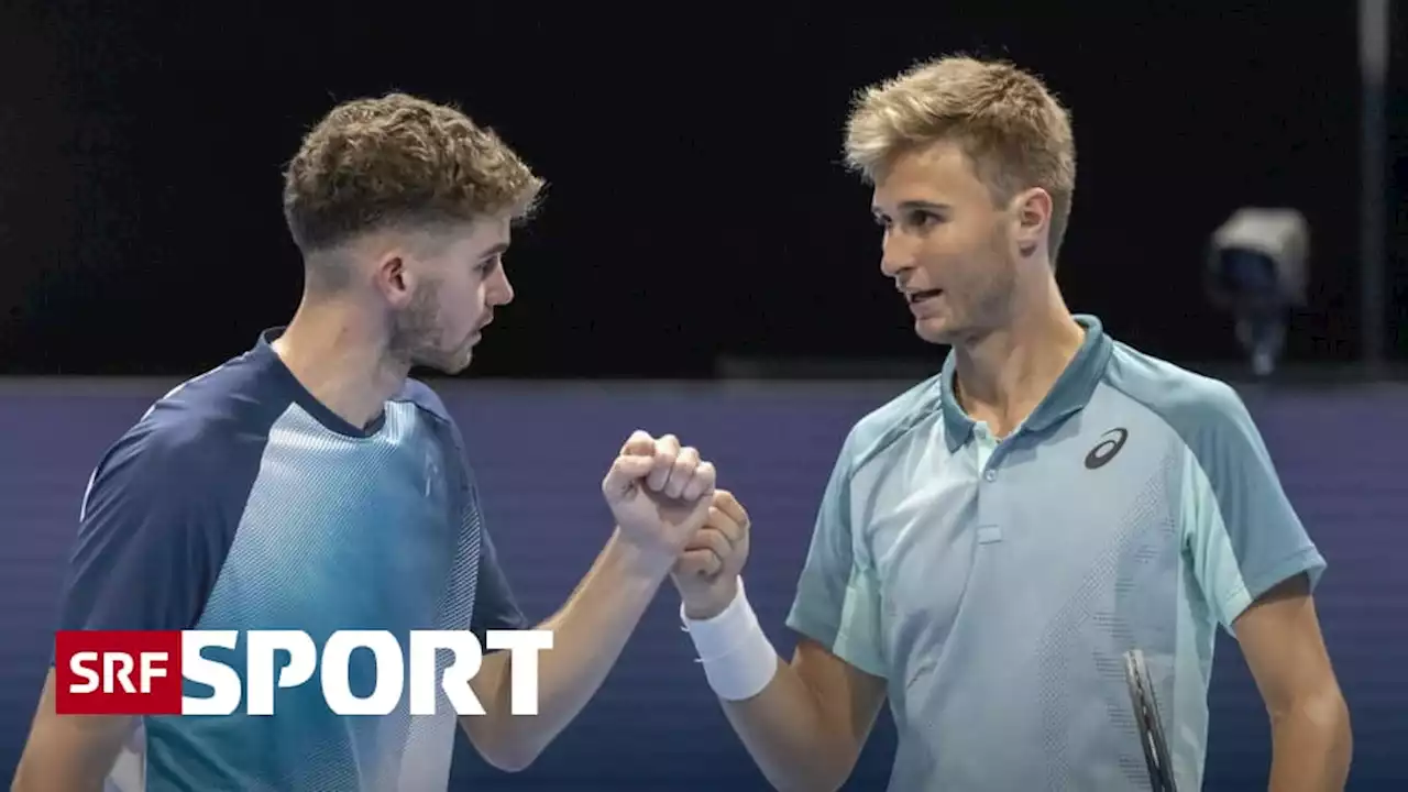 Swiss Indoors in Basel - Viertelfinal bedeutet für Riedi/Kym Endstation