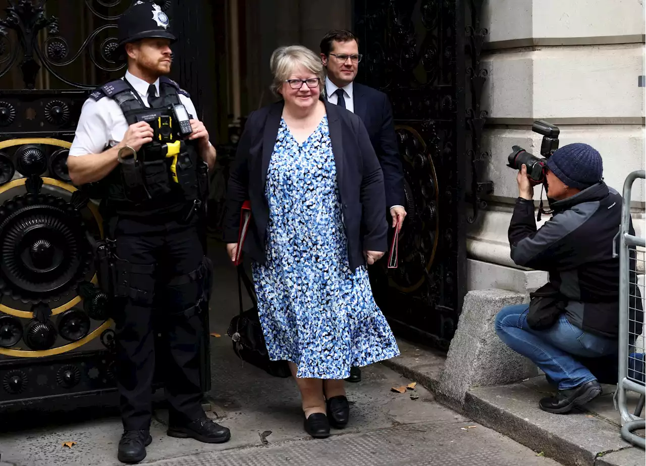 Environment Secretary Thérèse Coffey says she tackles climate change by using ‘permanent cups’