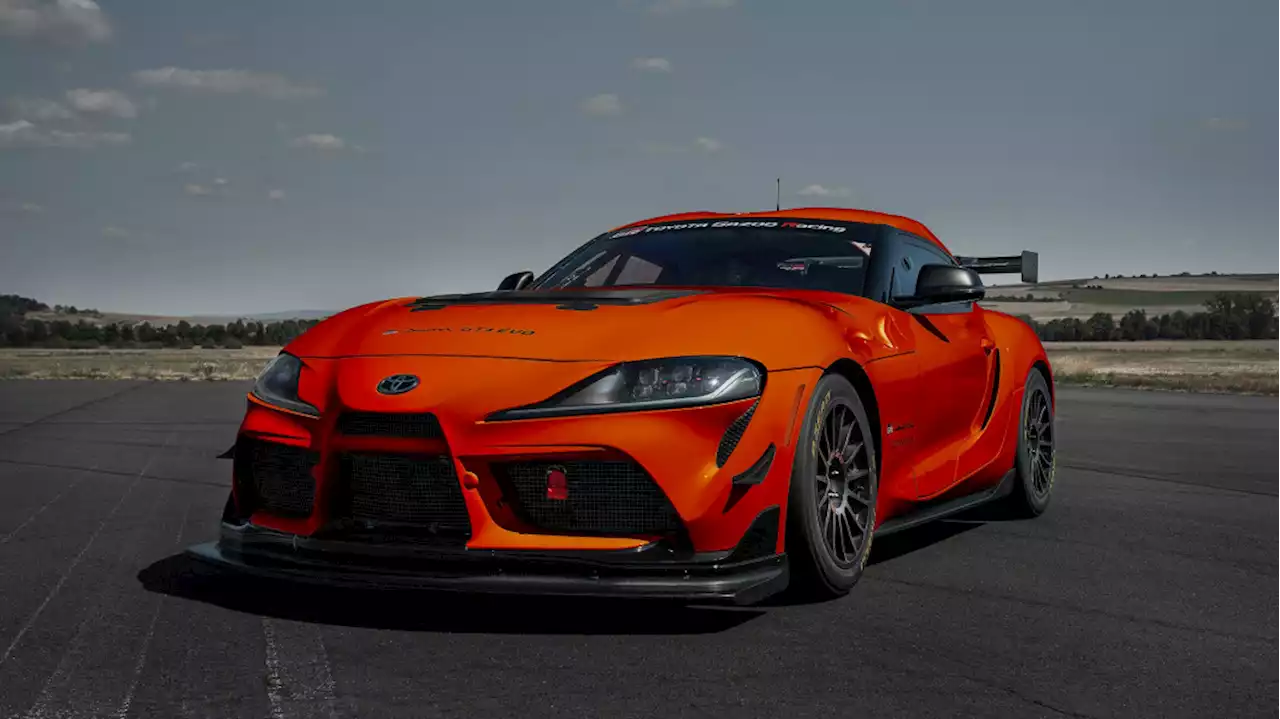 Toyota GR Supra GT4 Evo race car unveiled, bristling with updates - Autoblog