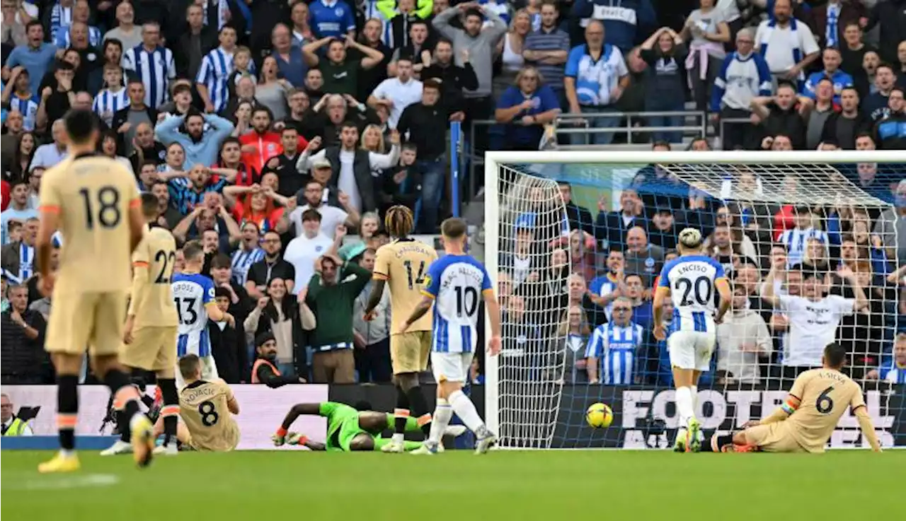 Man City go top, Brighton hammer Chelsea on Potter's return
