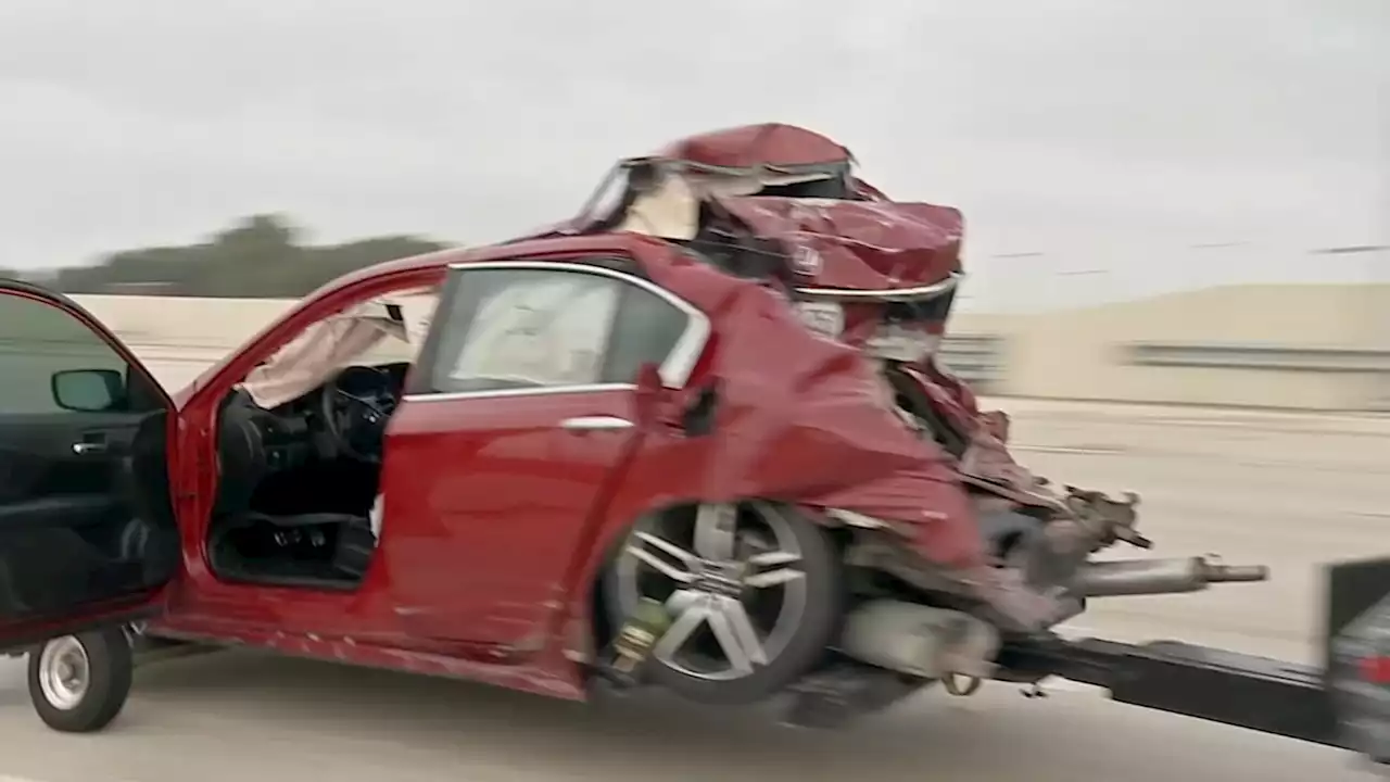 Deadly crash on 290 at Mason Road forces all inbound lanes to shut down