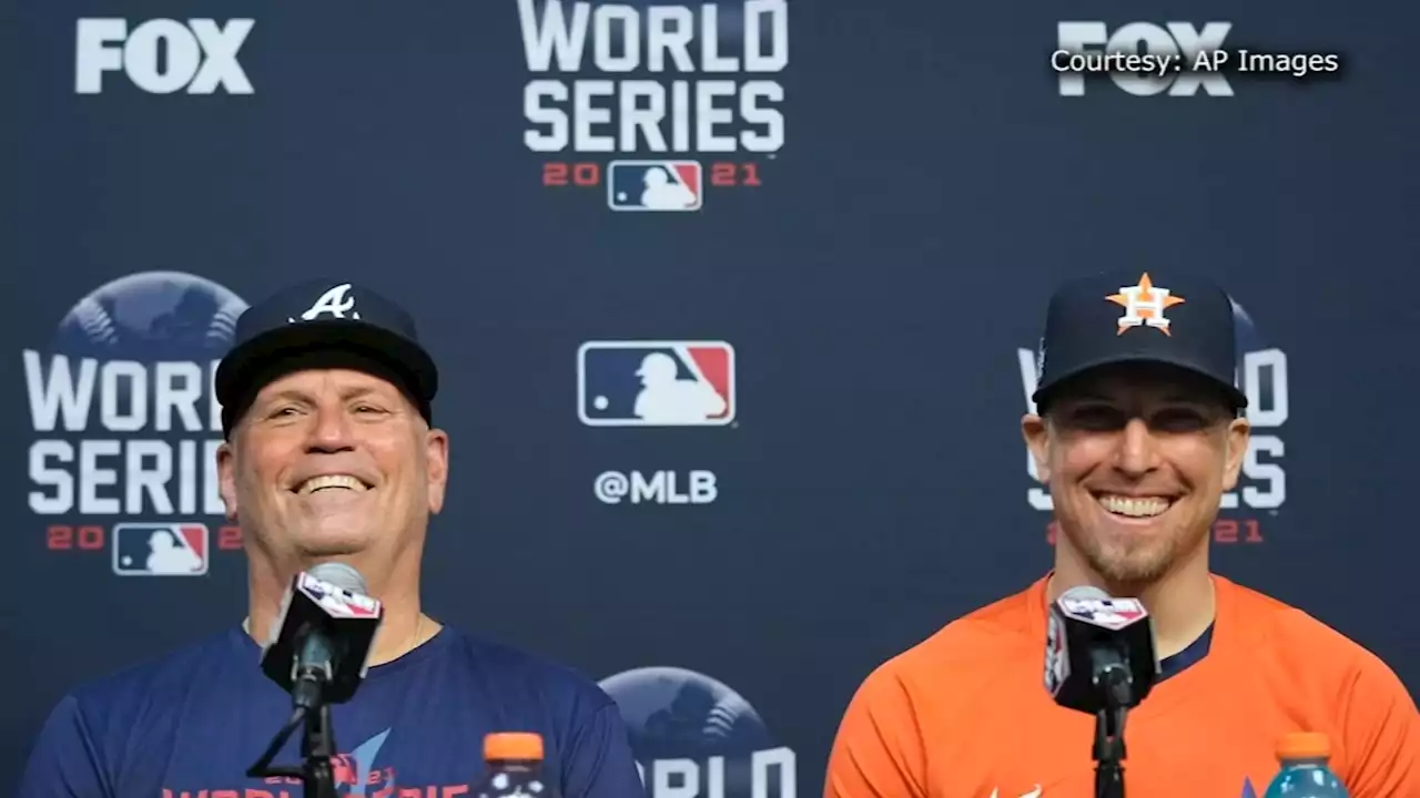 Houston Astros hitting coach recalls special father-son matchup in 2021 World Series