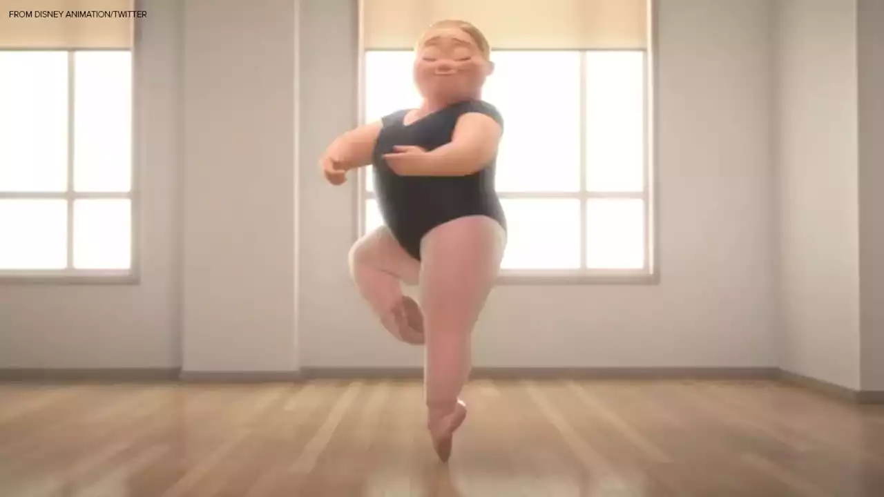 Disney's 'Reflect' stars a young plus-size ballet dancer -- and fans are excited