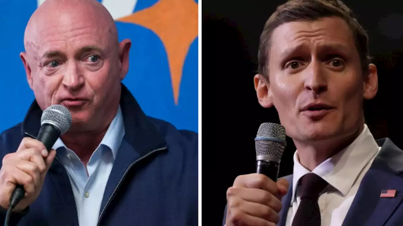 The Mark Kelly vs. Blake Masters Senate race in Arizona now a toss-up, polls say