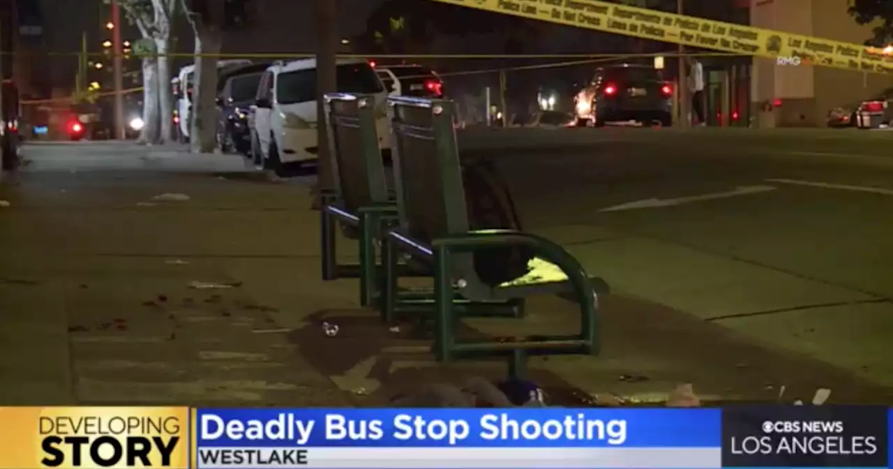 Search underway for woman who fatally shot man in face at bus stop in Westlake