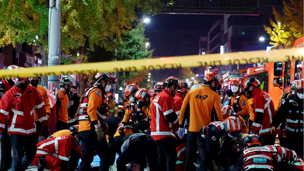 At least 146 dead after Halloween crowd surge in Seoul: officials